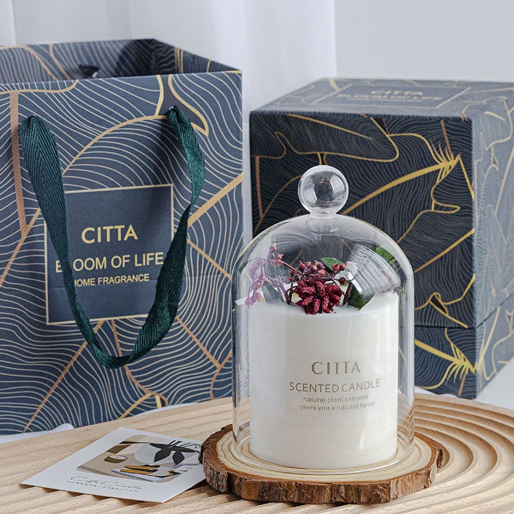 Classic Lights Scented Candles Rose Soap Flower