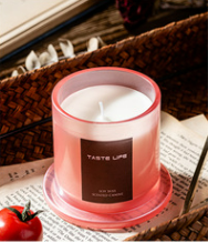Jar Glass Candle Golden Bell