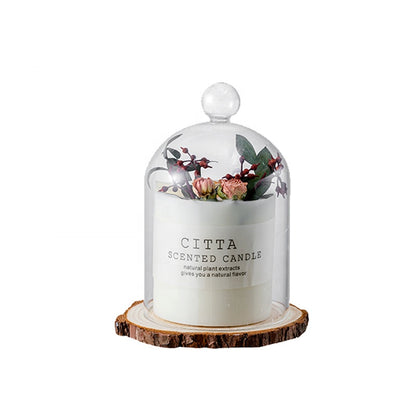 Classic Lights Scented Candles Rose Soap Flower