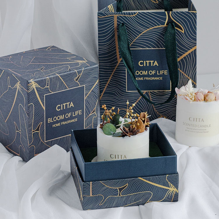 Classic Lights Scented Candles Rose Soap Flower