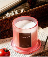 Jar Glass Candle Golden Bell